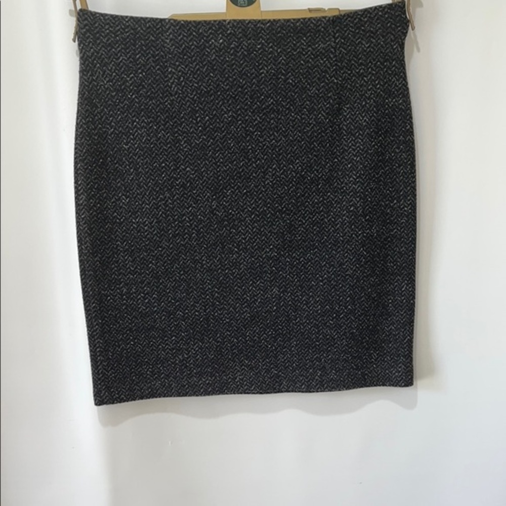 Gray Knee-Length Pencil Skirt for Work UK size 16 US size 12 Mark's & Spencers